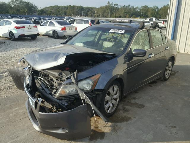 1HGCP368X9A001768 - 2009 HONDA ACCORD EXL GRAY photo 2