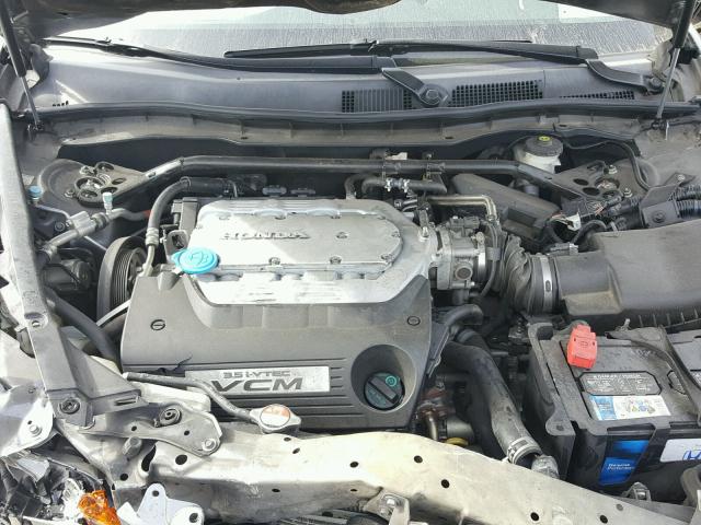 1HGCP368X9A001768 - 2009 HONDA ACCORD EXL GRAY photo 7