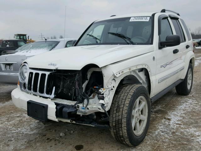 1J4GL58K05W719899 - 2005 JEEP LIBERTY LI WHITE photo 2