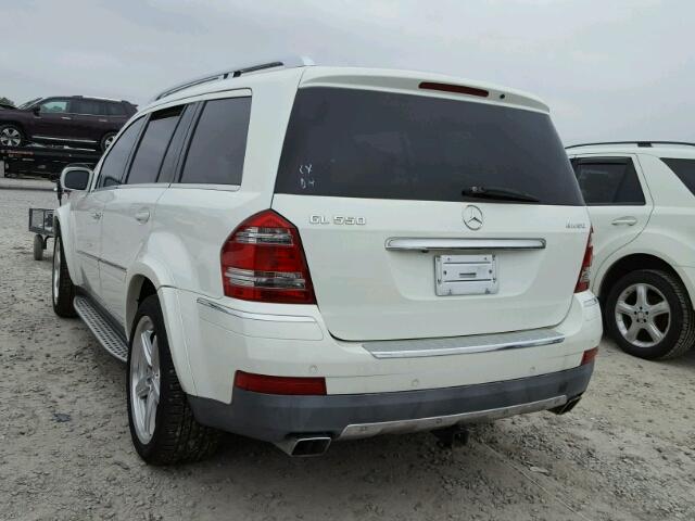 4JGBF86E28A366746 - 2008 MERCEDES-BENZ GL 550 4MA WHITE photo 3