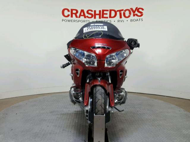 1HFSC47H28A702884 - 2008 HONDA GL1800 RED photo 3