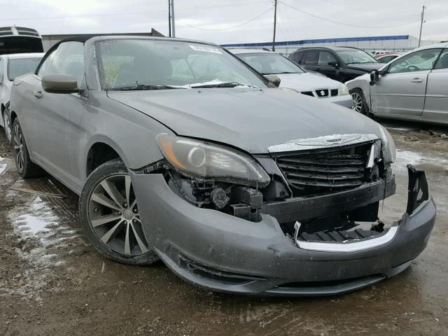 1C3BC8EG5BN624066 - 2011 CHRYSLER 200 S GRAY photo 1