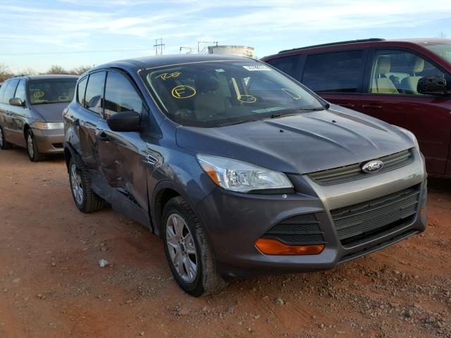 1FMCU0F75DUB63680 - 2013 FORD ESCAPE S CHARCOAL photo 1