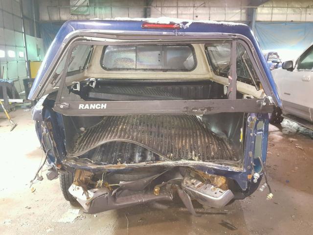 1GTCS148048180553 - 2004 GMC CANYON BLUE photo 6