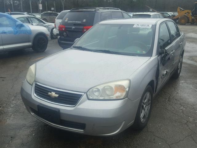 1G1ZS57N77F224821 - 2007 CHEVROLET MALIBU LS SILVER photo 2