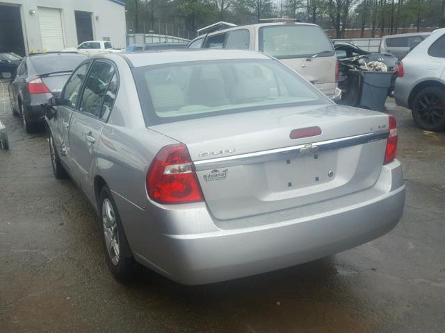 1G1ZS57N77F224821 - 2007 CHEVROLET MALIBU LS SILVER photo 3