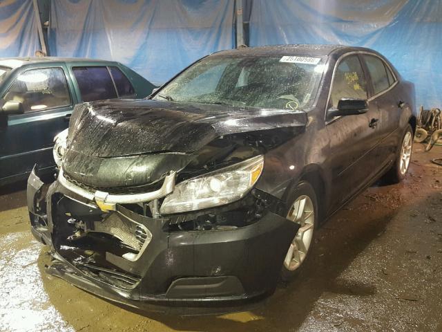 1G11C5SL6FF245741 - 2015 CHEVROLET MALIBU 1LT BLACK photo 2