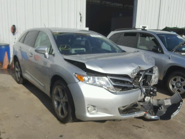 4T3BK3BBXEU099867 - 2014 TOYOTA VENZA LE SILVER photo 1