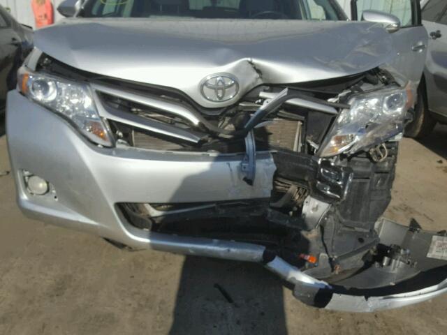 4T3BK3BBXEU099867 - 2014 TOYOTA VENZA LE SILVER photo 9