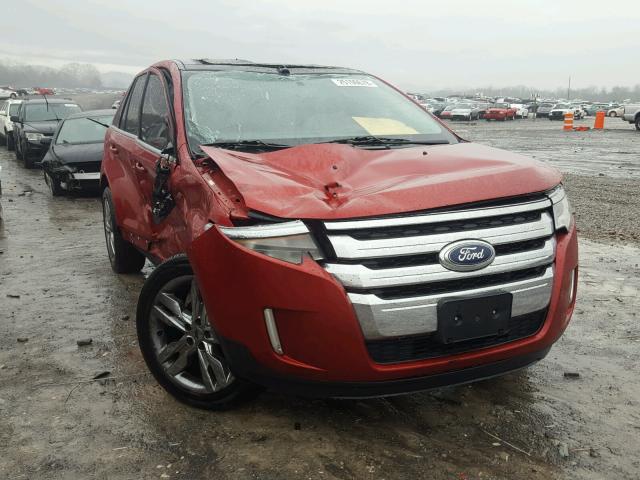 2FMDK3KC4BBA95230 - 2011 FORD EDGE LIMIT RED photo 1