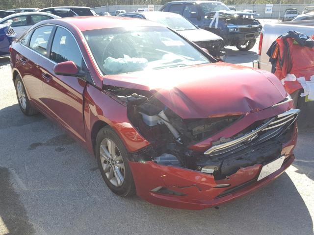 5NPE24AF5GH346956 - 2016 HYUNDAI SONATA SE RED photo 1