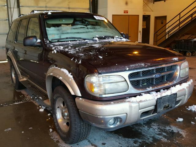 1FMDU84P5YZC62482 - 2000 FORD EXPLORER E BURGUNDY photo 1