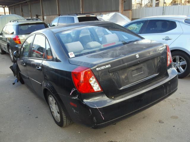 KL5JD56Z17K501186 - 2007 SUZUKI FORENZA BA BLACK photo 3