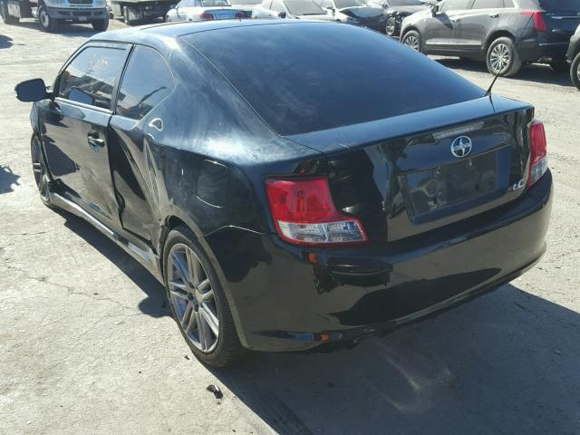 JTKJF5C72D3052977 - 2013 TOYOTA SCION TC 黑色 照片 3