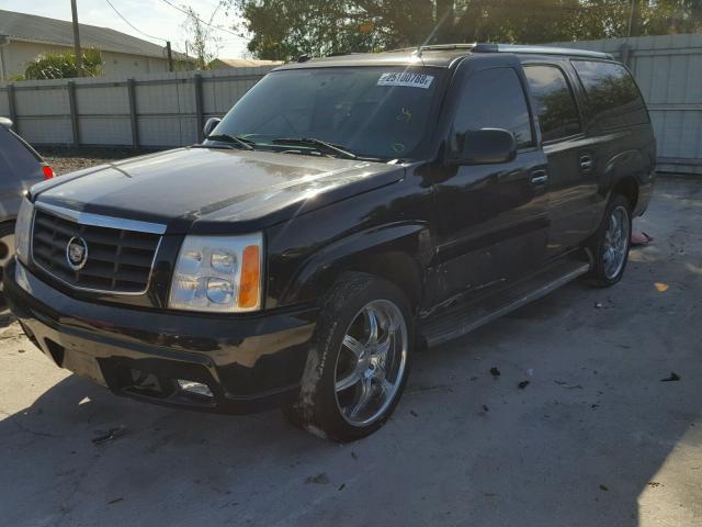 3GYFK66N95G195085 - 2005 CADILLAC ESCALADE E BLACK photo 2