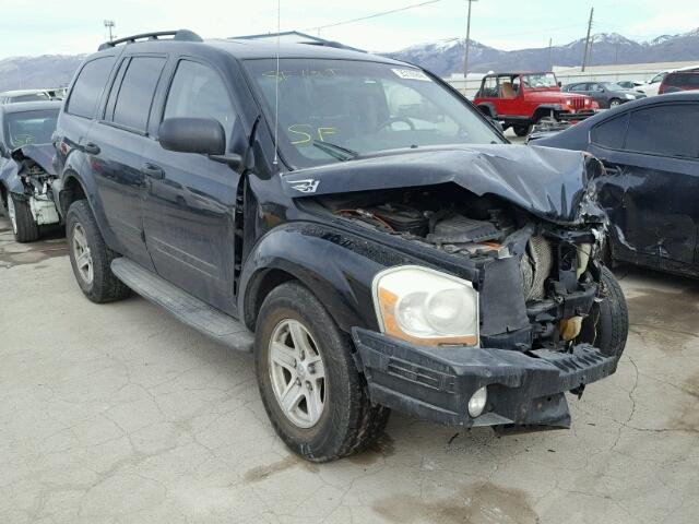 1D8HB48N65F533822 - 2005 DODGE DURANGO SL BLACK photo 1