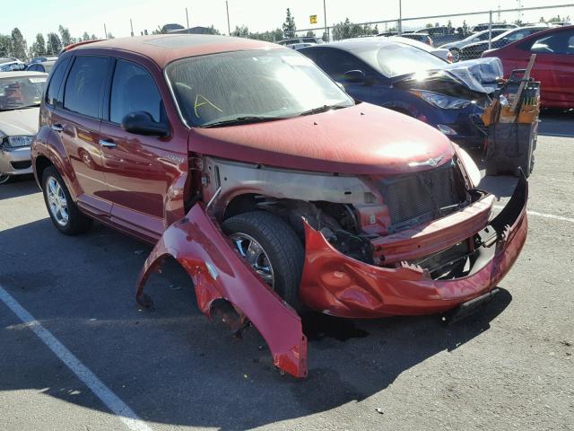 3C8FY68BX4T305752 - 2004 CHRYSLER PT CRUISER RED photo 1