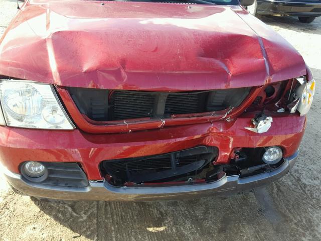 1FMZU63K93UA52957 - 2003 FORD EXPLORER X RED photo 9