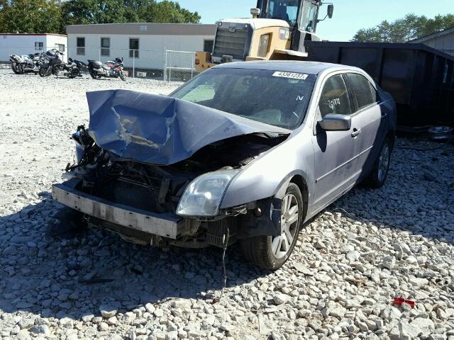 3FAHP08136R155846 - 2006 FORD FUSION SEL SILVER photo 2