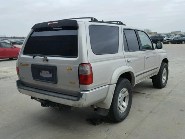 JT3GN86R9Y0146210 - 2000 TOYOTA 4RUNNER SR CREAM photo 4