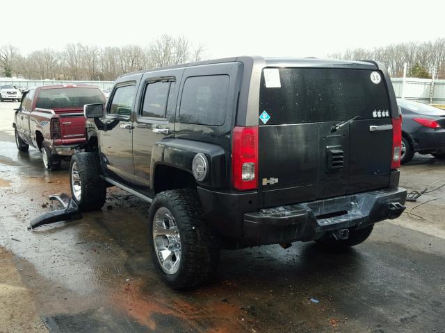 5GTDN136368312020 - 2006 HUMMER H3 BLACK photo 3