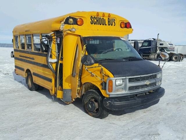 1GBJG31F1Y1126480 - 2000 CHEVROLET EXPRESS G3 YELLOW photo 1