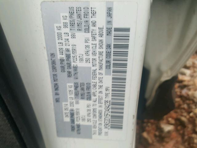 JM3KE2DY5F0484236 - 2015 MAZDA CX-5 GT WHITE photo 10