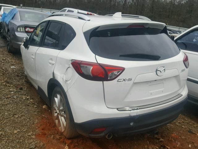 JM3KE2DY5F0484236 - 2015 MAZDA CX-5 GT WHITE photo 3