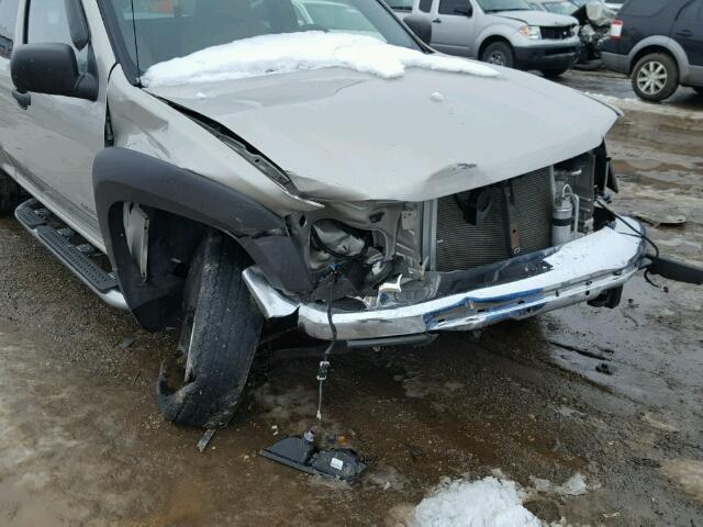 1GCDS196958119148 - 2005 CHEVROLET COLORADO SILVER photo 9