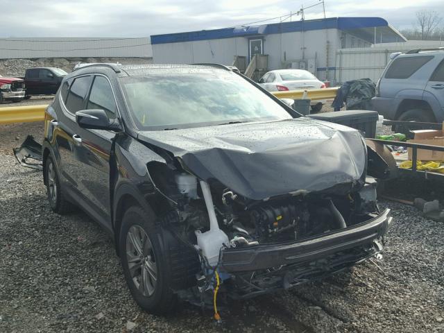 5XYZU3LB9EG154265 - 2014 HYUNDAI SANTA FE S BLACK photo 1