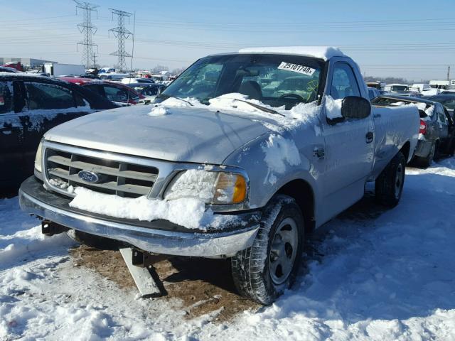 1FTRF17W31NB03763 - 2001 FORD F150 SILVER photo 2