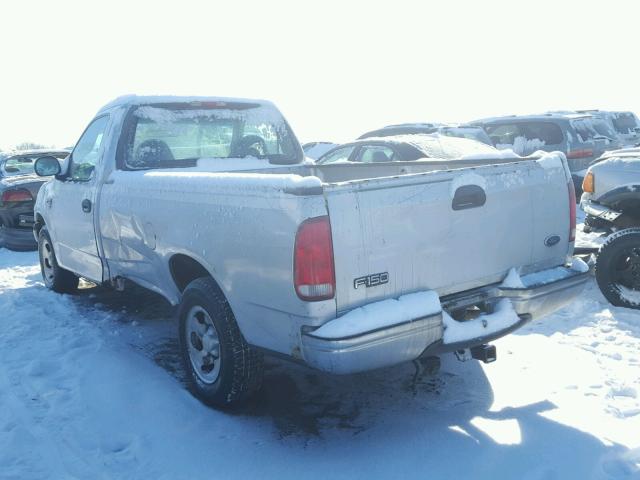 1FTRF17W31NB03763 - 2001 FORD F150 SILVER photo 3