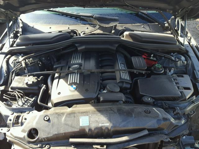 WBANU535X8CT08976 - 2008 BMW 528 I GRAY photo 7