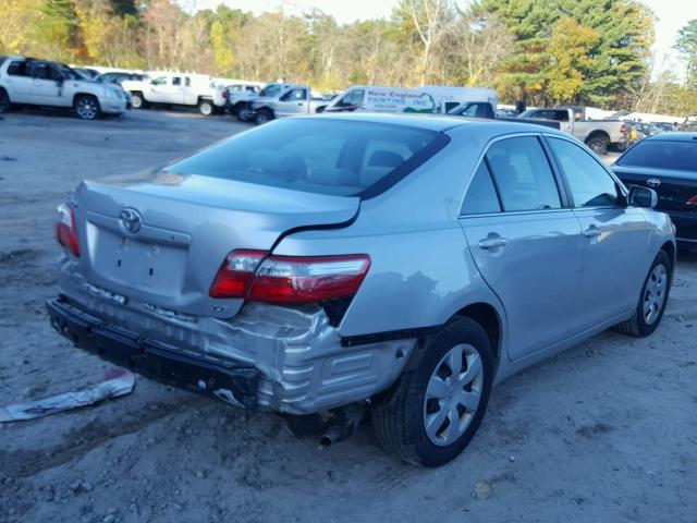 4T1BE46K89U355803 - 2009 TOYOTA CAMRY BASE SILVER photo 4