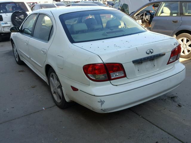 JNKDA31A94T206735 - 2004 INFINITI I35 WHITE photo 3