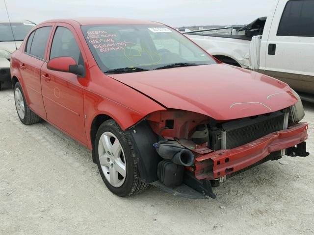 1G1AL58F087319976 - 2008 CHEVROLET COBALT LT RED photo 1