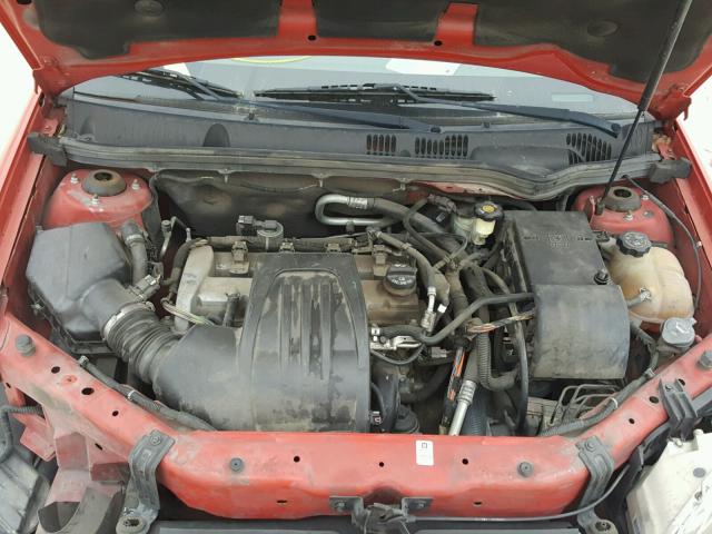 1G1AL58F087319976 - 2008 CHEVROLET COBALT LT RED photo 7