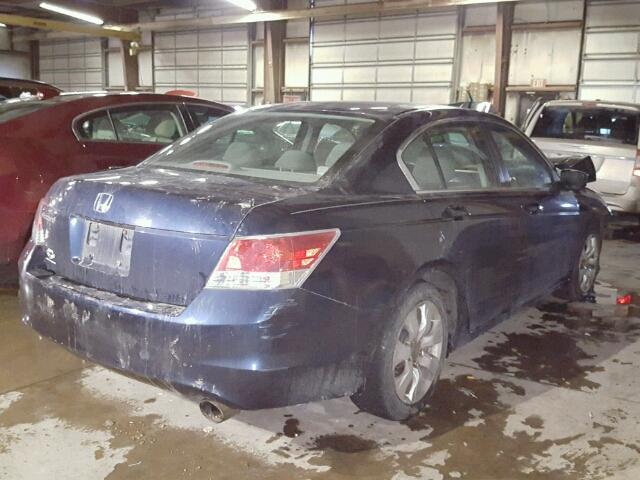 1HGCP2F73AA001259 - 2010 HONDA ACCORD EX BLUE photo 4