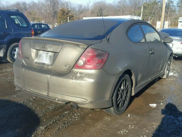 JTKDE177970167584 - 2007 TOYOTA SCION TC 银色 照片 4