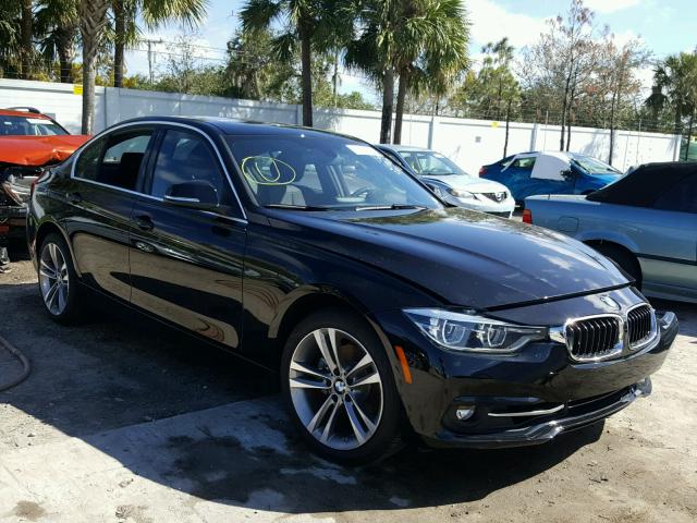 WBA8B9G56JNU57724 - 2018 BMW 330 I BLACK photo 1