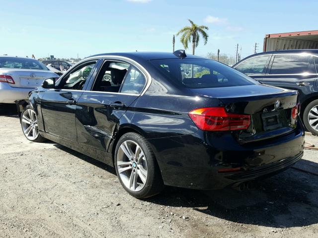 WBA8B9G56JNU57724 - 2018 BMW 330 I BLACK photo 3