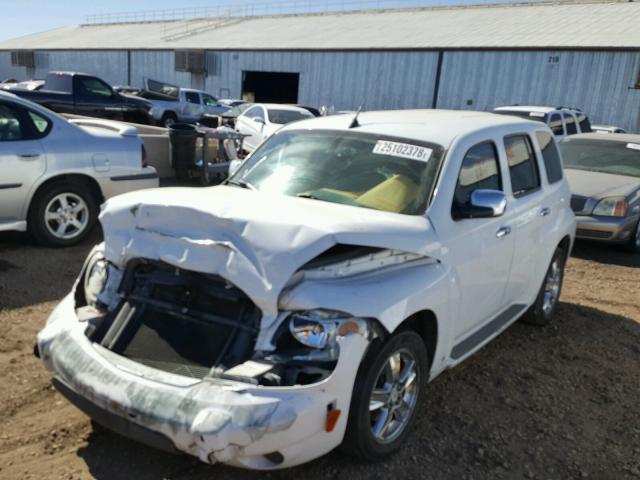 3GNDA23D88S516627 - 2008 CHEVROLET HHR LT WHITE photo 2