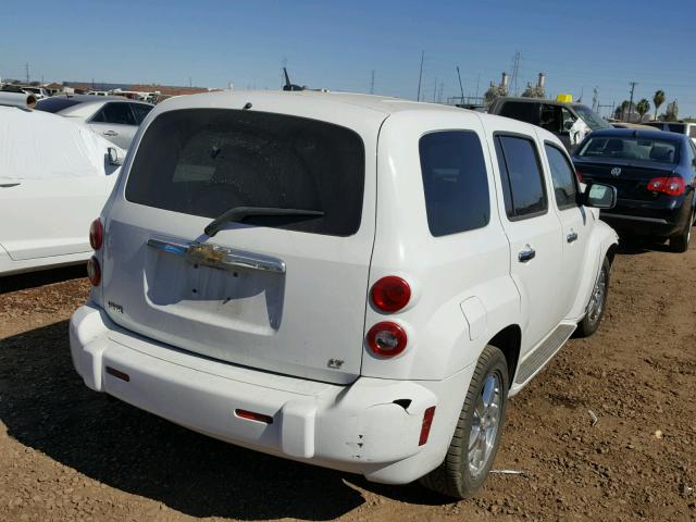 3GNDA23D88S516627 - 2008 CHEVROLET HHR LT WHITE photo 4