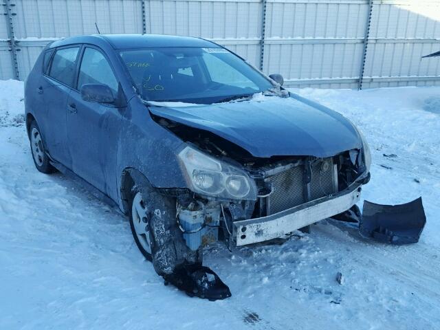 5Y2SP67839Z464296 - 2009 PONTIAC VIBE BLUE photo 1