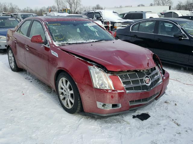 1G6DT57V480213569 - 2008 CADILLAC CTS HI FEA RED photo 1