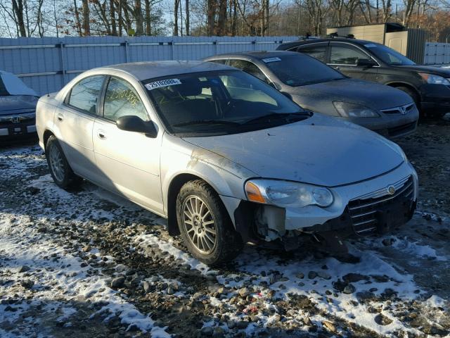 1C3EL46J35N622773 - 2005 CHRYSLER SEBRING GRAY photo 1