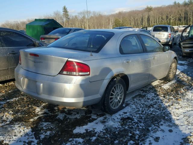 1C3EL46J35N622773 - 2005 CHRYSLER SEBRING GRAY photo 4