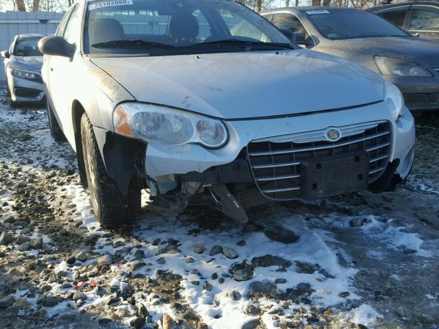 1C3EL46J35N622773 - 2005 CHRYSLER SEBRING GRAY photo 9