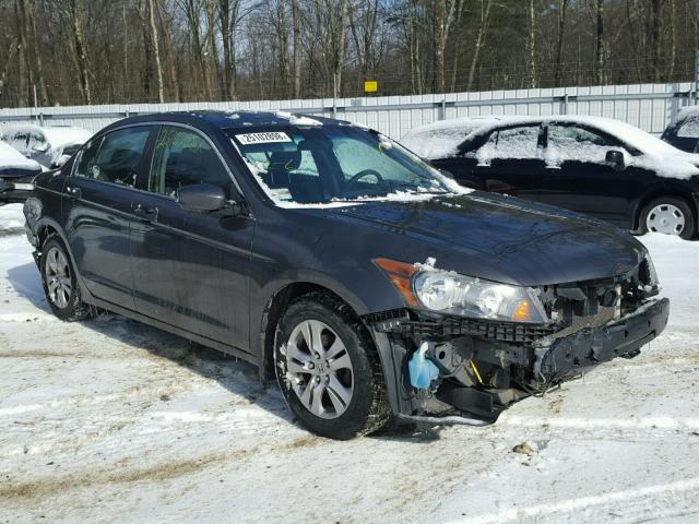 1HGCP2F4XBA002500 - 2011 HONDA ACCORD LXP GRAY photo 1