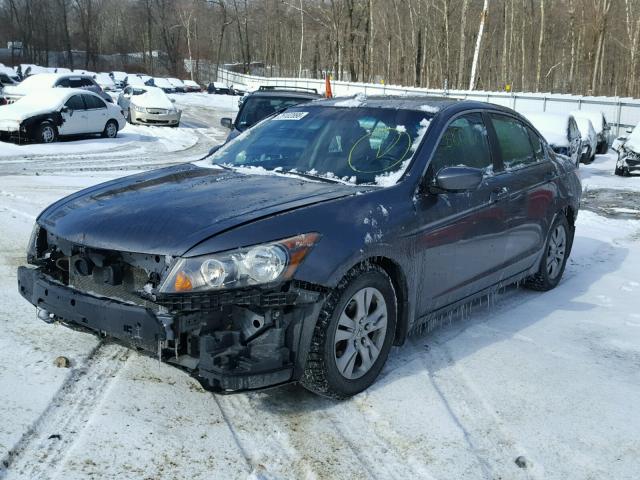 1HGCP2F4XBA002500 - 2011 HONDA ACCORD LXP GRAY photo 2